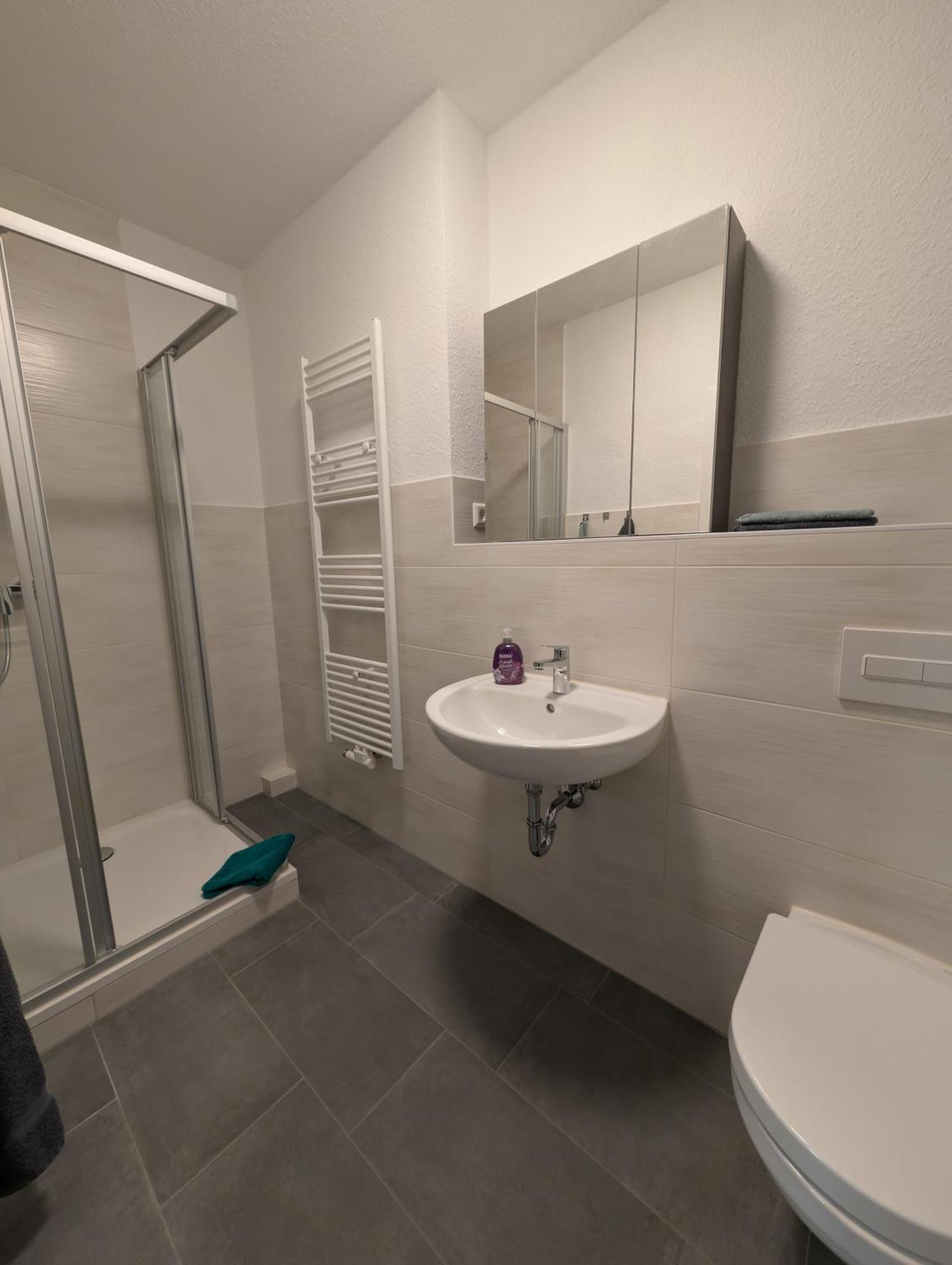 Richter Apartments Finsterwalde Mit Klimaanlage Eksteriør billede
